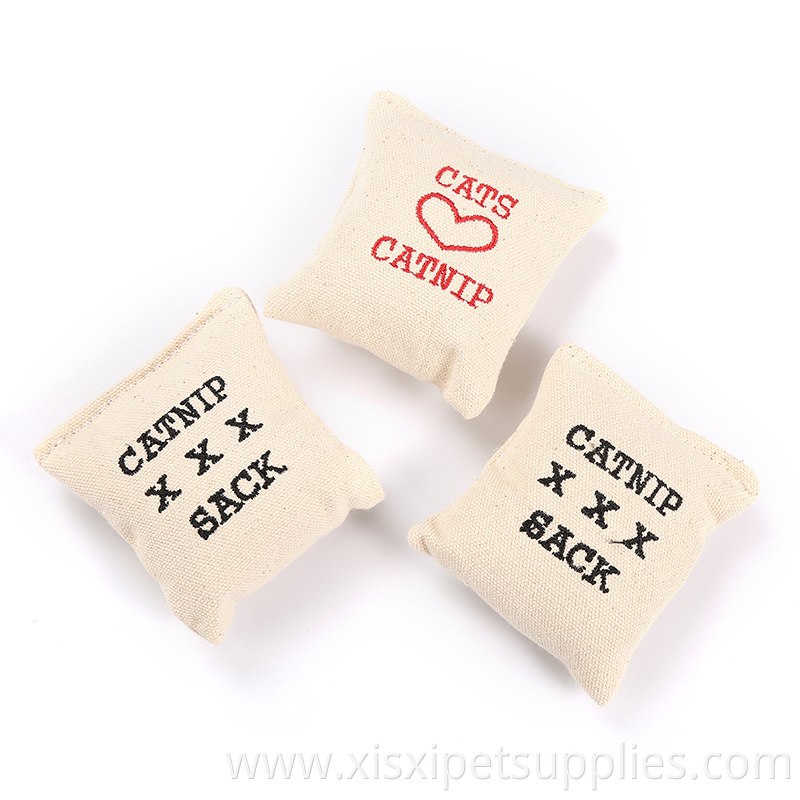 canvas catnip cat toy factory